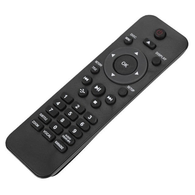 Mando a Distancia para Philips DVD, Control Remoto Universal para Reproductor Philips, Reemplazo de Controlador para Philips DVP5982C1/37B DVP3350K DVP3386K DVP3310K distancia DVD