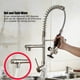 thumbnail image 5 of Grifo Mixto, Grifo De Agua Fría Y Caliente, Grifo De Cocina De Rotación De 360 ​​grados De Conexión única, Grifo De Lavabo, Grifo De Resorte De Manguera De Goma De 23,6, 5 of 8