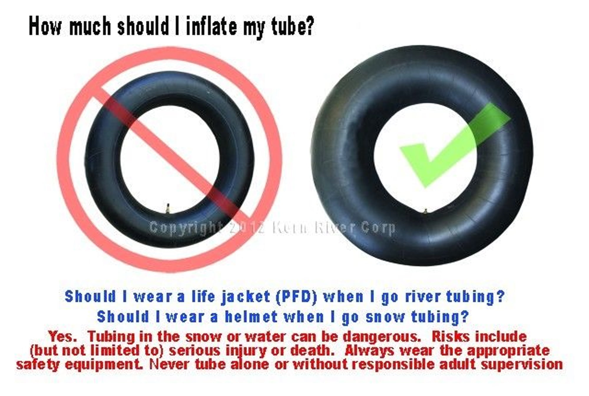 Parts & Accessories 48" Truck Tire Inner Tubes Float Tubes Water Pool