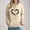 Khaki, variant on New trending & for spring LEAVINGSUO Fall Sweatshirts for Women Crewneck,Women's Printed Off Shoulder Sleeves Long Sleeved Top Hooded Sweatshirt Green S