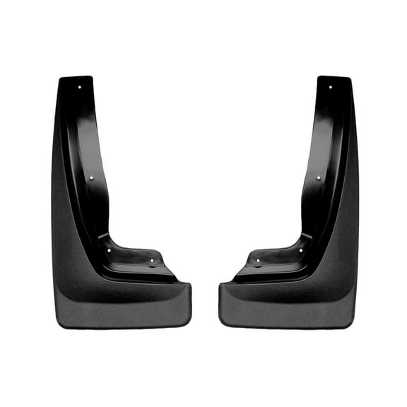WeatherTech Custom No Drill Splash Guard MudFlaps compatible with Jeep Grand Cherokee 4xe, Grand Cherokee, Grand Cherokee L, Front Pair - Black