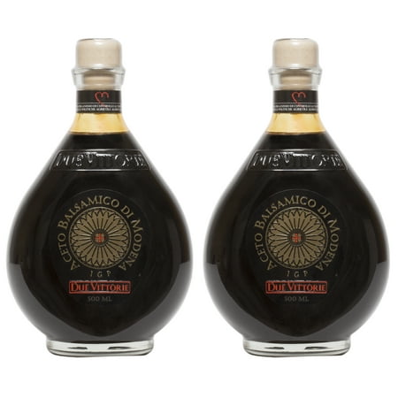 Due Vittorie Oro Gold Balsamic Vinegar Imported from Italy, 16.9fl oz /