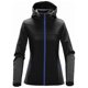 thumbnail image 1 of Stormtech - Chaqueta Softshell con capucha Orbiter para Mujer (Negro/Azure) Stormtech UTPC4464_blackazure, 1 of 4