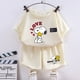 thumbnail image 5 of Camiseta de Snoopy para niño y niña, conjunto de 2 piezas, pantalones cortos, Tops de dibujos animados, chándales deportivos, trajes, regalo de cumpleaños, 5 of 5