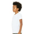 thumbnail image 2 of BELLA + CANVAS Youth CVC Unisex Jersey Tee 3001YCVC - Solid White Blend Size S, 2 of 5