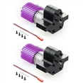 thumbnail image 1 of 2X Caja de Engranajes del Motor 370 de Metal Caja de Engranajes para C14 C24 B24 B36 MN D90 D99 MN99S RC Piezas de Mejora de Coche, Negro, 1 of 5