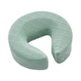 thumbnail image 2 of Voxware Face Down Pillow Prone Headrest U Shaped Cushion Ergonomic Sponge Material Compact Foldable Portable Suitable for Professional Therapists Home Bedrooms Beauty Salons Green, 2 of 8
