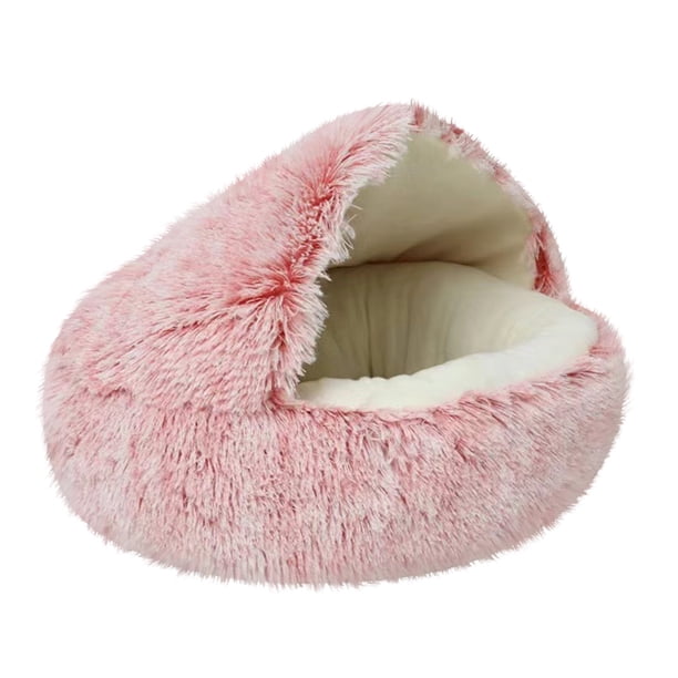 Buy 2 get 10% off ! Round Cat Bed, Cat Mat Cat Bed Comfortable Washable Sleeping Basket, Plush House Suitable For Cats, Rabbits, Guinea Pigs And Kittens Small Dogs, 15.7in/40 Cm