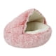 thumbnail image 1 of Buy 2 get 10% off ! Round Cat Bed, Cat Mat Cat Bed Comfortable Washable Sleeping Basket, Plush House Suitable For Cats, Rabbits, Guinea Pigs And Kittens Small Dogs, 15.7in/40 Cm, 1 of 2