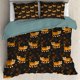thumbnail image 1 of Tiger Paw Print Funda Nórdica Queen 90 x 90 en Ultra Suave Lavado, 1 of 8