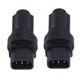thumbnail image 2 of IEC320 C14 To NEMA 5 15R Power Adapter, Copper Core 2pcs C14 To 5 15R Adapter  for Table Lamp for UPS Power Supply, 2 of 7