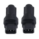 thumbnail image 2 of IEC320 C14 A NEMA 5 15R Adaptador de Potencia, Cubierta externa de PVC 2pcs Professional C14 A 5 15R Diseño de Refuerzo del Adaptador 15r para PDU del Servidor para la LAmpara de, 2 of 7