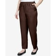 thumbnail image 6 of Alfred Dunner Women's Petite Solid Elastic Waist Pants, 6 of 6