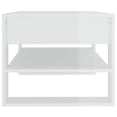 thumbnail image 2 of vidaXL Coffee Table High Gloss White 102x55x45 cm Engineered Wood, 2 of 4