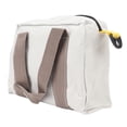 thumbnail image 3 of Sac à Outils à Grand Ouverture en Toile Sac de Rangement pour Outils Matériel Imperméable Grande Capacité de Charge Matériel Menuiserie Réparation Sac de Rangement en Toile Sac à Main Gris, 3 of 7