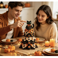 thumbnail image 6 of DIY Halloween Quilted Fabric Tree Kit, 3D Padded Patchwork Sewing Craft Kit for Tabletop, Mantel & Seasonal Home Decor, Gift for Crafters, 6 of 8