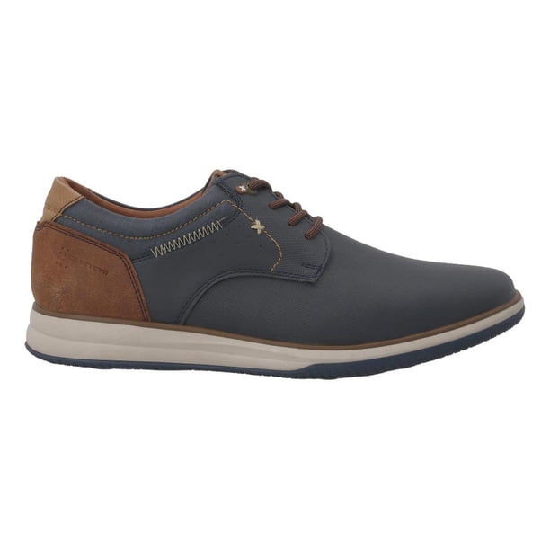Mocasin Custom Style Hombre Casual Ajustable Color azul Talla 27