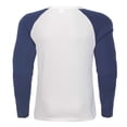 thumbnail image 4 of Krdevn Men's Knit T Shirt Contemporary Athletic Fit Raglan Sleeve Daily Casual Wear Comfortable Stretchable Top for Outdoor Activities and Work,S, 4 of 8