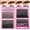 A, variant on Large Capacity Mixed Lash Book Segmented False Eyelashes, 40D+60D+80D+100D Wispy Spiky Cluster Lower Lashes, Reusable DIY Volume Individual Lashes for Daily Makeup