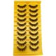 thumbnail image 4 of Pestañas de visón 8D/3D, tiras rusas con banda transparente, se parecen a extensiones de pestañas, tiras de pestañas rizadas en D, paquete de 10 pares, 4 of 4