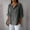 Gray#womens tops linen, variant on Linen Shirts Women,Women's Cotton Linen Shirt 2025 Summer High Low Button Down Solid Color Blouse Oversized Long Shirts Long Sleeve Tunic Tops Light Blue,XXXL