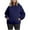 Dark Blue, variant on FAIWAD Hoodies for Women Oversized Long Sleeve Pullover Sweatshirts with Pocket Casual Comfy Fall Winter Clothes