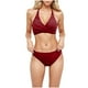 thumbnail image 4 of Traje de Baño de Mujer con Pantalones Cortos de Cintura Alta Apretado Diseño de Surf Sexy, Nylon Spandex para Deportes Playa Piscina Y Actividades Acuáticas, 4 of 9