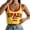 Z7 Red, variant on Women Spain Flag Letter Print Top Sleeveless Soccer Jersey Style Scoop Neck Tank Classic Football Fan Match Day Athletic Shirt