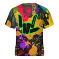thumbnail image 6 of Share The Love T Shirts, 3D Print Short Sleeve for Boys Girls, Casual Graphic Tee Tops, 6 of 10