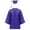 Purple, variant on Boys Girls Graduation Cap And Gown Graduation Gold Cape Kids Class Of 2026 Graduation Celebration Dress Outfit 4-5 Years