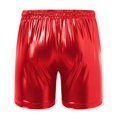 thumbnail image 3 of Qopobobo Mens Shorts Casual Mens Summer Shorts Men's Corduroy Shorts Casual Waist Drawstring Lightweight Summer Beach Shorts Red,XXL, 3 of 3