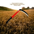 thumbnail image 2 of 16" Folding Sickle Cutter Remover Hand Scythe Blade Farm Yard Grass Triming Tool, 2 of 8
