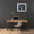 thumbnail image 3 of Flour, Jef 29x26 White Modern Wood Framed Museum Art Print Titled - Building, 3 of 4