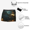 thumbnail image 3 of Naloa Magical Library Butterfly Night Mens Underwear - Boxers for Men, Mens Boxer Briefs, Classic Briefs for Men-Large, 3 of 5