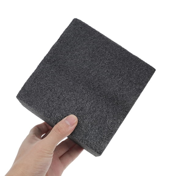 HONMEET 2pcs Black Floral Foam Blocks for Flower Arrangements, Planter Inserts, Craft Projects, Florist Essential Supplies