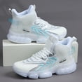 thumbnail image 3 of Men'S Athletic Shoes, High-Top Casual Lace-Up Sneakers, Comfortable Footwear, 3 of 9