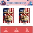thumbnail image 4 of 250th Anniversary USA Garden Flags Freedom Custom Flag Patriotic Banner Double-Sided with America Eagle Design USMC 250th Anniversary 1776-2026 Commemorative 12 x 18 Inch for Veteran Christmas, 4 of 7