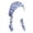 Blue, variant on Women Casual Printed Head Hat Cap Headwear Turban Baseball Adjustable Breathable Sun Blue Blue
