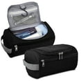 thumbnail image 3 of Travel Toiletry and Cosmetics Organizer Bag, Holiday Gift for Family or Friends- Black, 3 of 4
