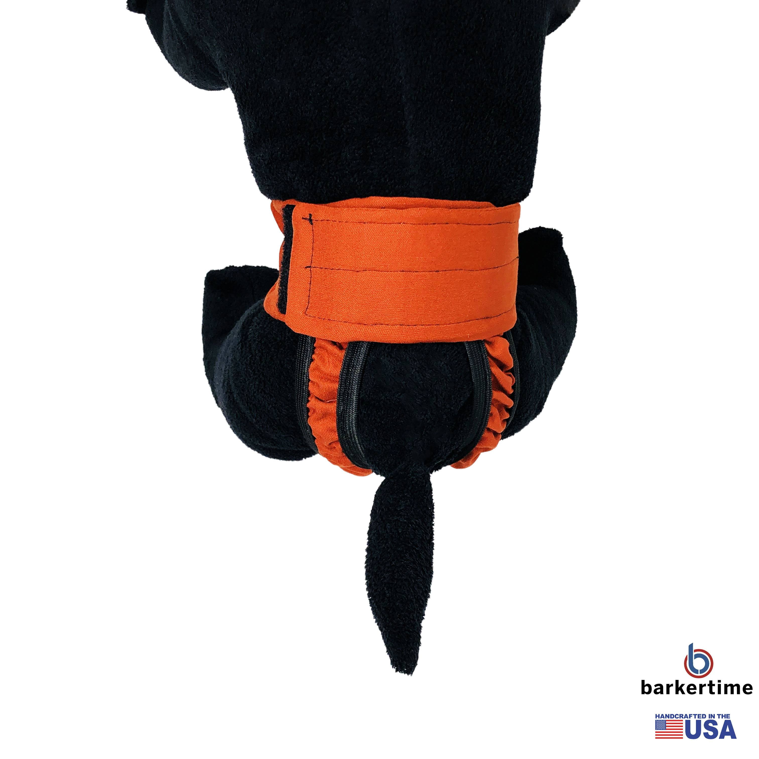 Barkertime Burnt Orange Cat Diaper Pull-up