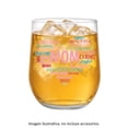 thumbnail image 3 of Vaso Crisa de Vidrio Modelo Stemless Mom Fuel Transparente, 3 of 4