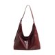 thumbnail image 1 of Bolso Con Asa Superior Elegante Hombro A La Diario Color Sólido PU para Mujer, 1 of 9