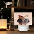 thumbnail image 6 of Haiem Cute Mouse In Glasses Pattern Acrylic Night Light Gift with 3 Color ModesTouch-Sensitive LED Lamp Perfect Gift for Mother's Day, Birthday, or Christmas, 6 of 9