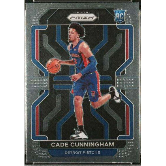 NBA 2021 Prizm Basketball Cade Cunningham Rookie Trading Card #282 (Base) (Panini)