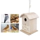 thumbnail image 3 of Nidos de Aves, Jaula de Aves Duradera, Decoración de Mano de Obra de Trabajo Fino para el Patio de Alimentación de Aves de Jardín, 3 of 7