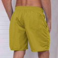 thumbnail image 4 of Mlzmgr Plus Size Workout Shorts for Men M-4XL Drawstring Elastic Waist Shorts with Pockets Gym Casual Moisture Wicking, 4 of 4