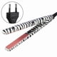 thumbnail image 2 of 1PC Portable Electronic Hair Straightener Straightening Hairstyling Tool(Zebra Stripe, 2 of 5