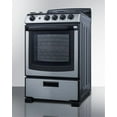 thumbnail image 2 of SUMMIT PRO247SS 24" free standing gas range, 2 of 5