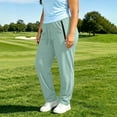 thumbnail image 4 of Utoimkio Women's Plus Size Straight Leg Athletic Pants,Drawstring Elastic Waist Workout Trousers with Zipper Side Pockets, 4 of 6