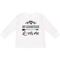 thumbnail image 3 of Inktastic My Godmother Loves Me Godchild Boys or Girls Long Sleeve Toddler T-Shirt, 3 of 5